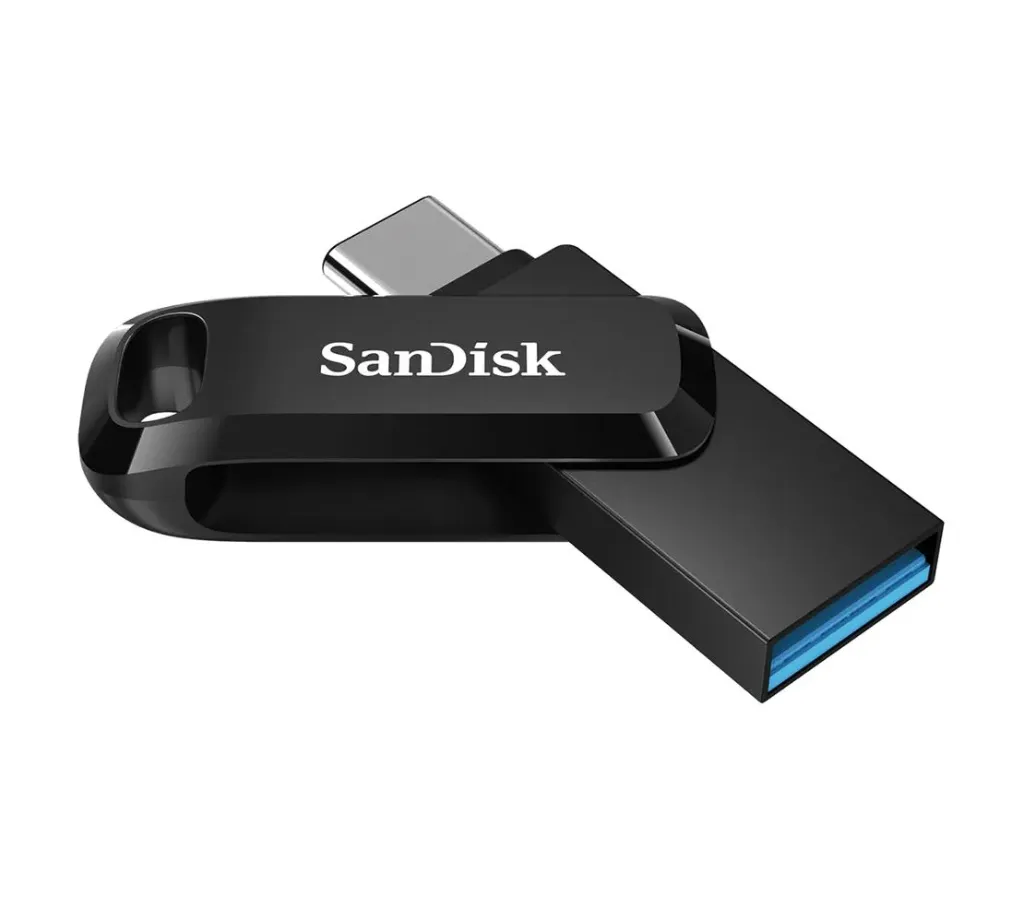 [ACC-USB-FLASH-128GB-U20] SanDisk 256GB Ultra Dual Drive Go 2-in-1 USB-C & USB-A Flash Drive Memory Stick
